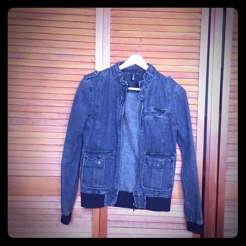 Matix denim jacket